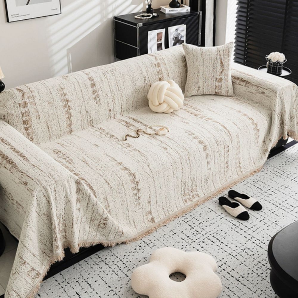 Almond Crest Couch Cover