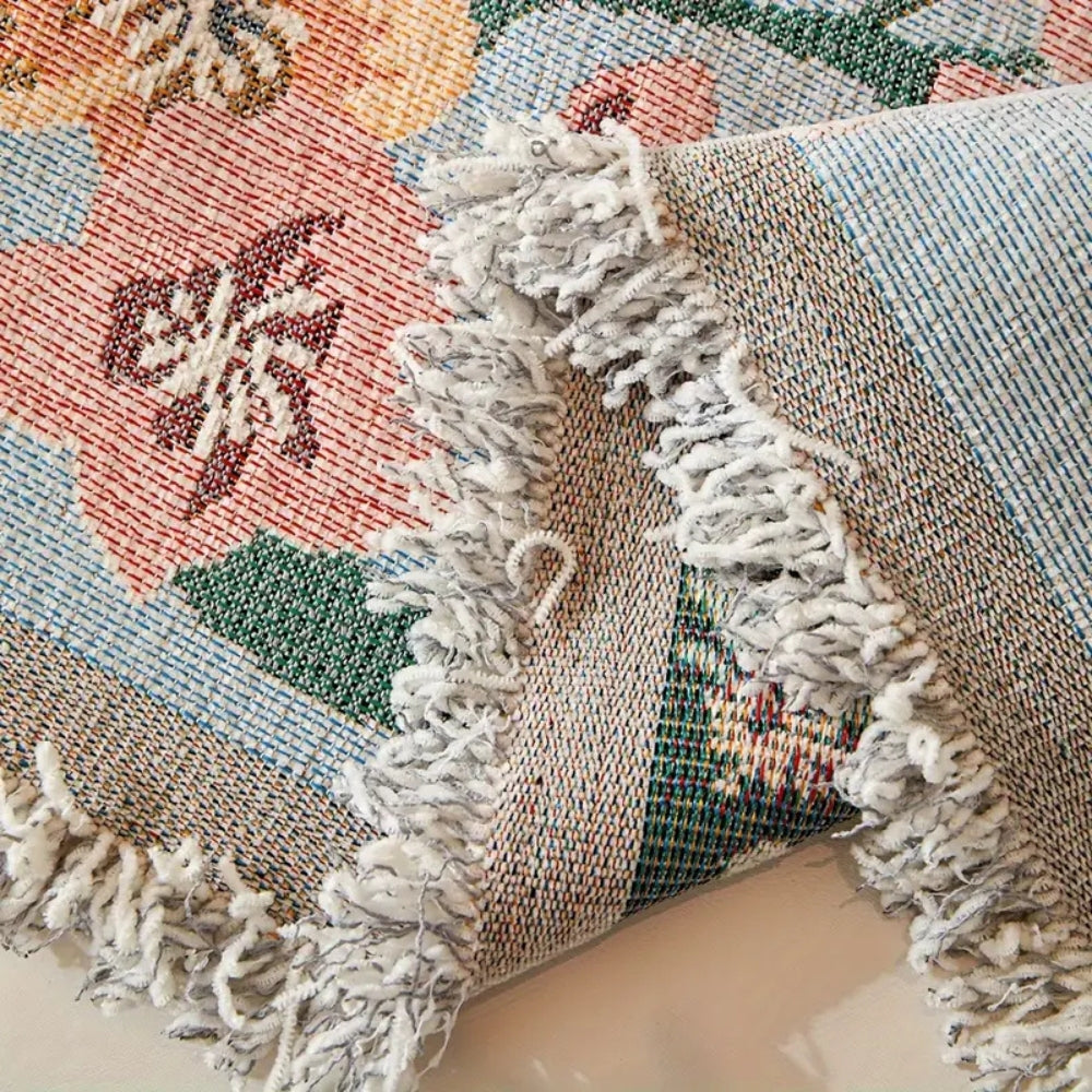 Amara Floral Reversible Couch Cover