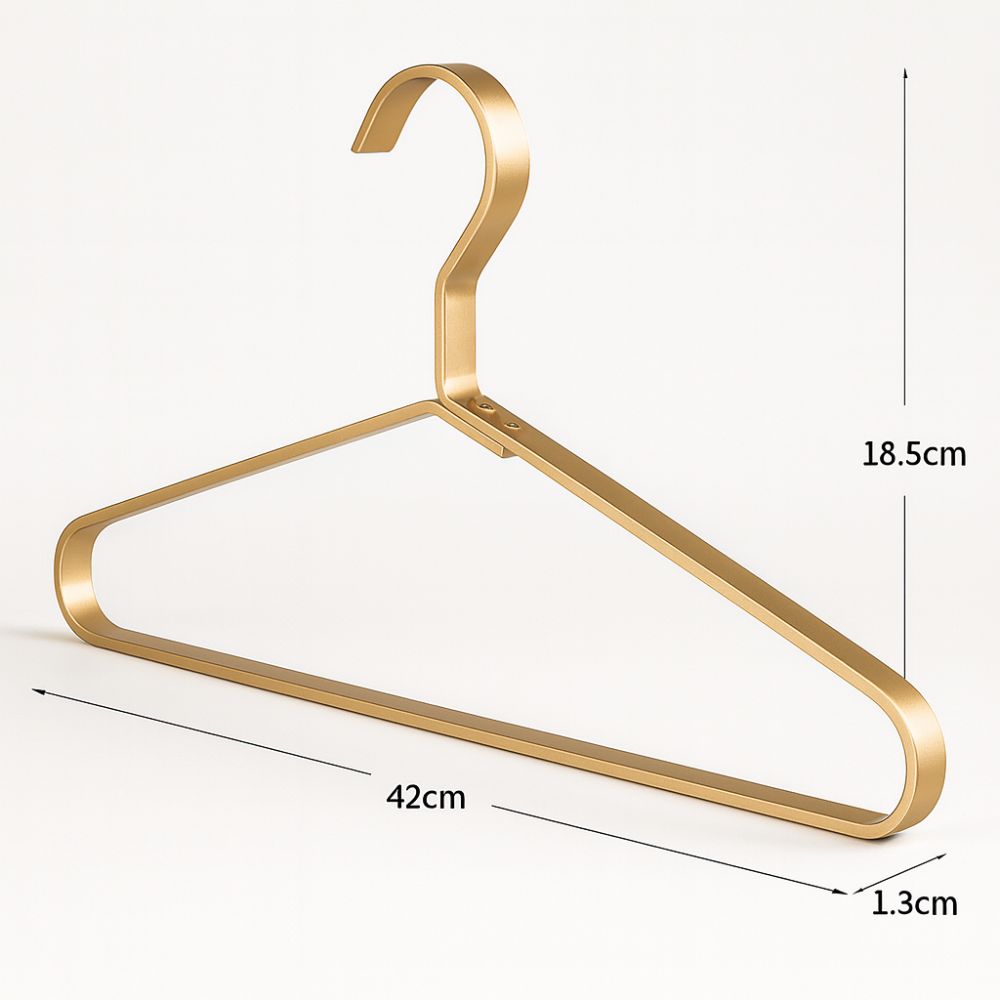 Alloy Slimline Clothes Hangers