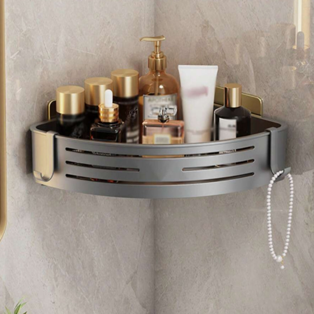 Aluminium Corner Shower Caddy Rack