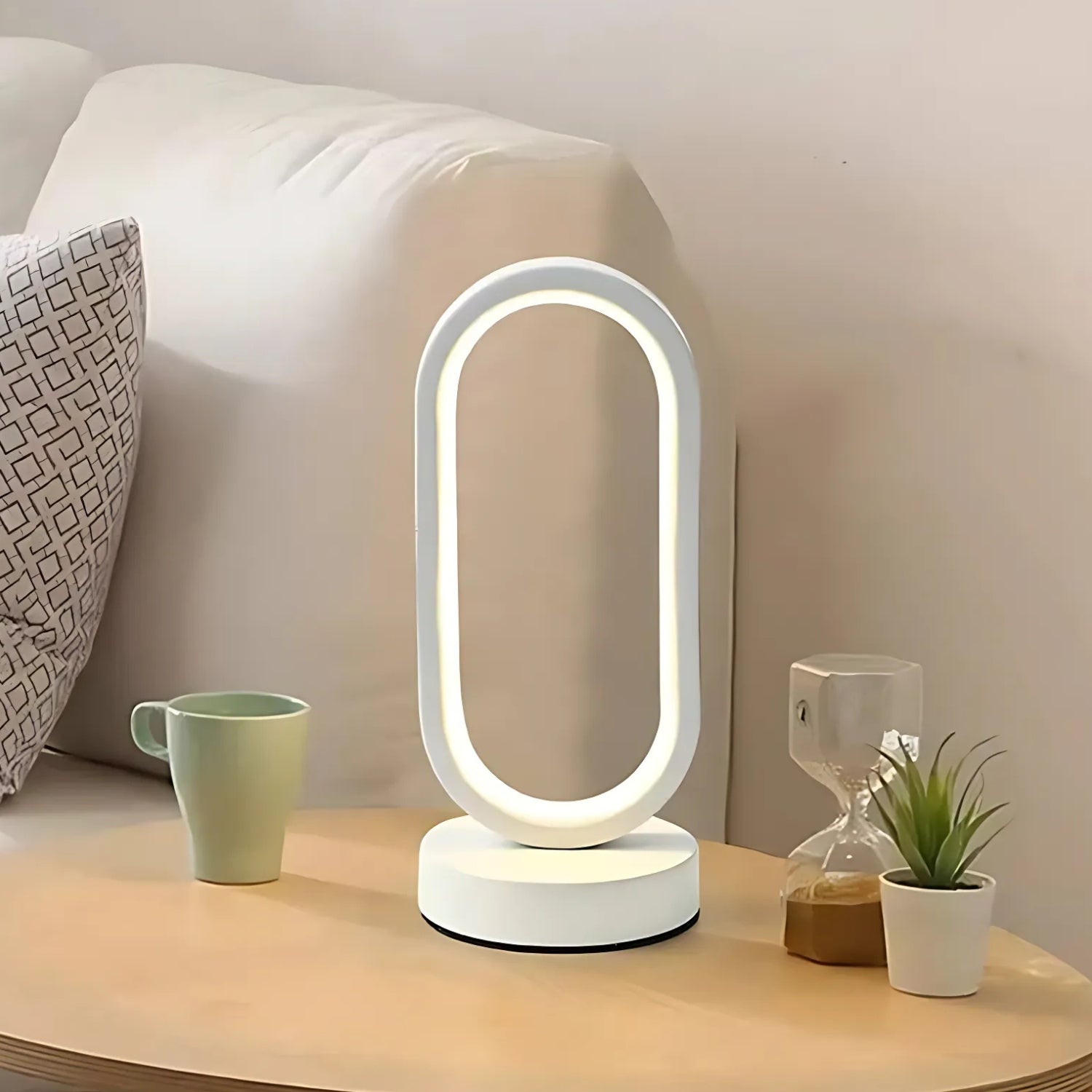 Ambient Oval Arc LED Lamp