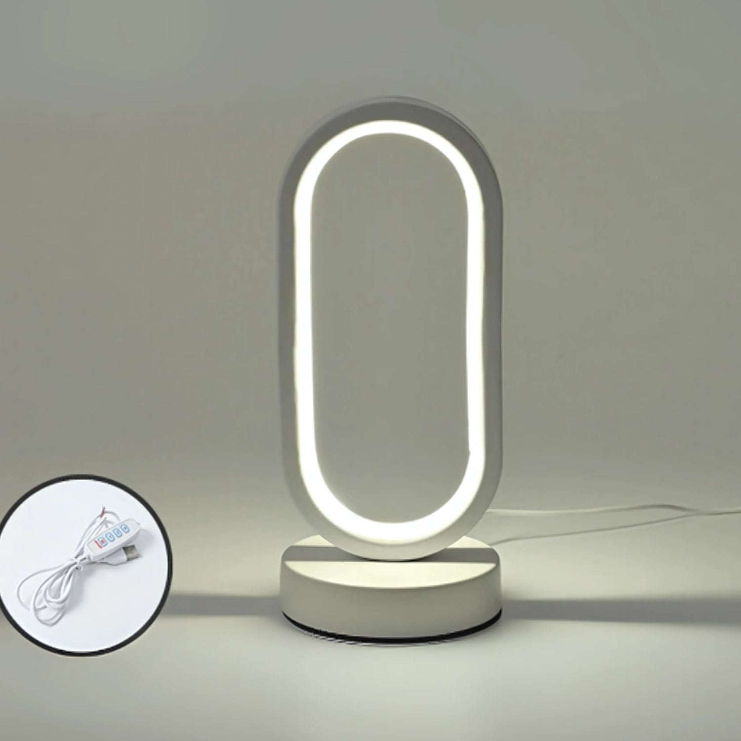 Ambient Oval Arc LED Lamp
